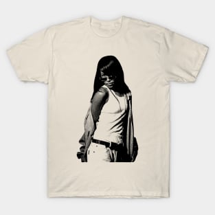 Aaliyah Vintage BW T-Shirt